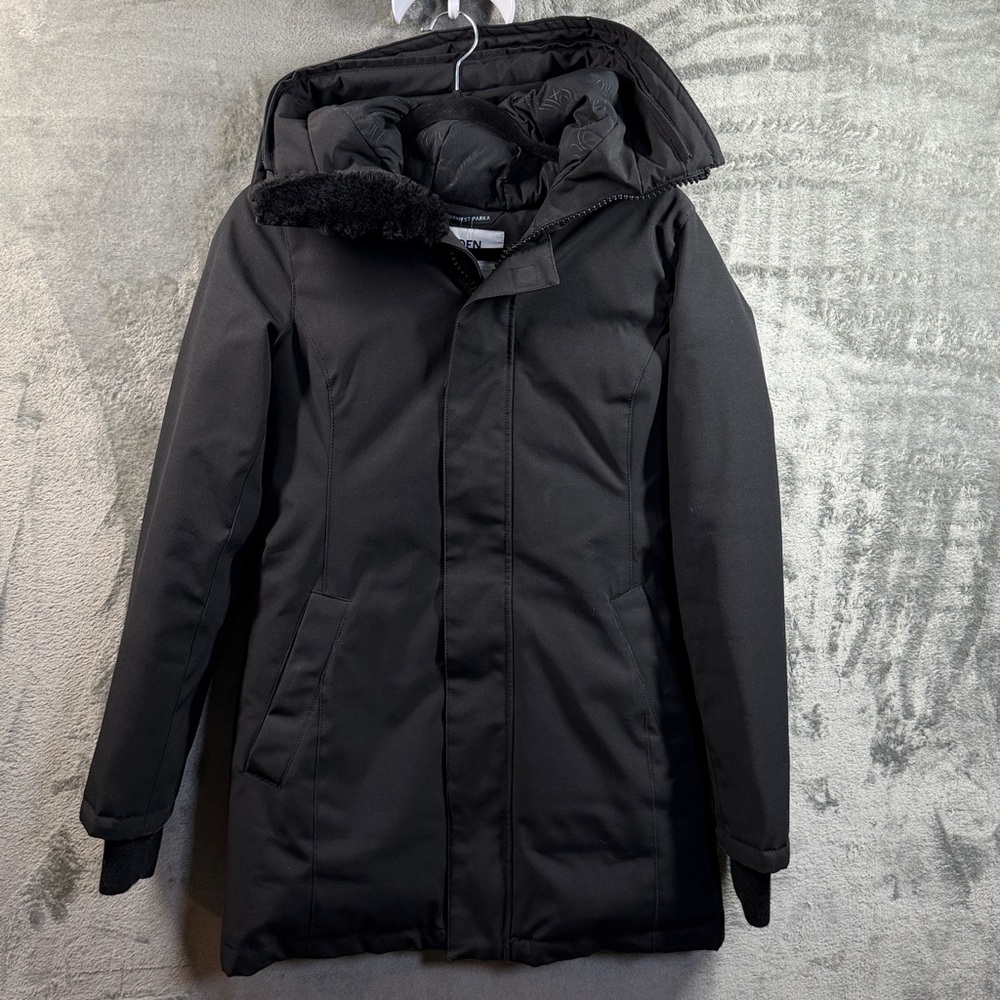 Golden by Tna Haven Parka Womens XS Black Altitude Series Goose Down Hooded